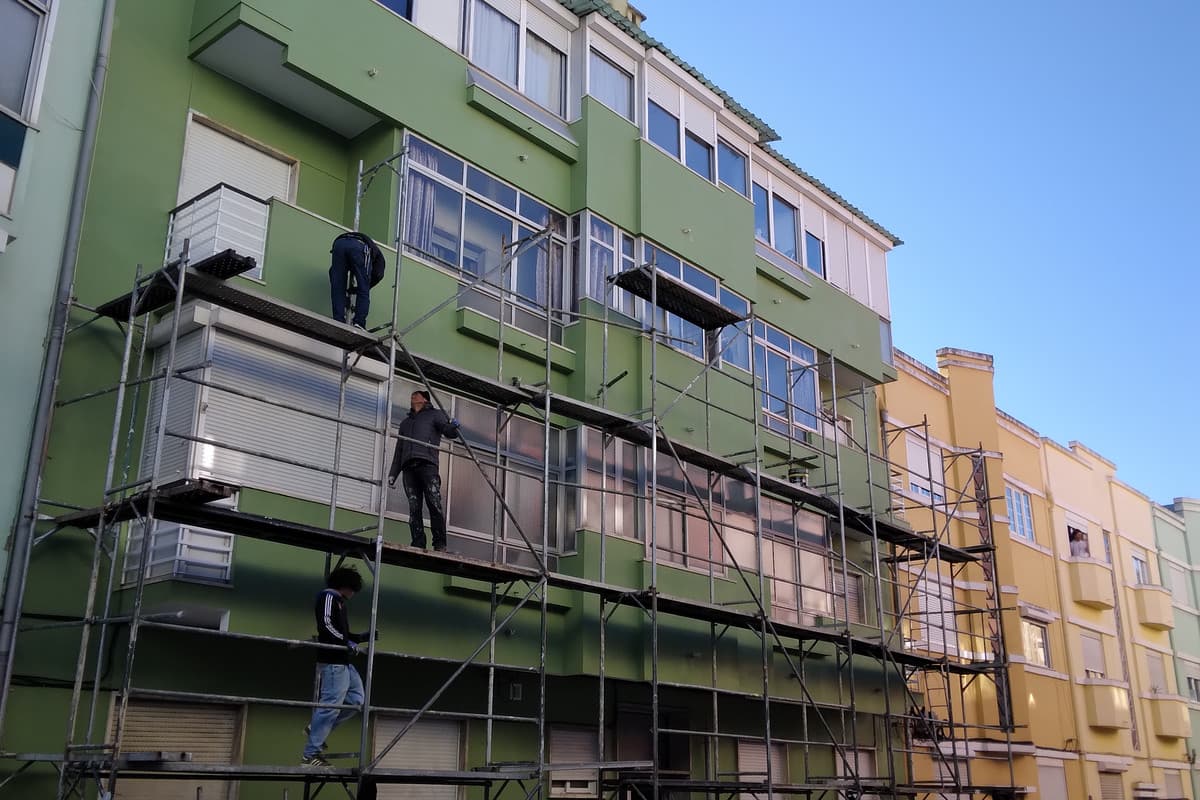 Reabilitação de Fachada, Rua Sebastião Saraiva Lima